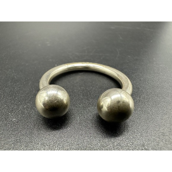 2001 Tiffany & Co 925 Sterling Silver Horseshoe Key Chain Key Ring Fob - Picture 4 of 9